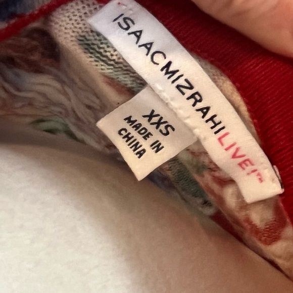 🌼Brand New Isaac Mizrahi China Print Floral Cardigan size XXS BEAUTIFUL!!!🌸💕 - Picture 5 of 7